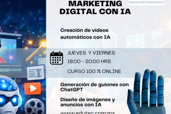 Curso Marketing Digital con IA